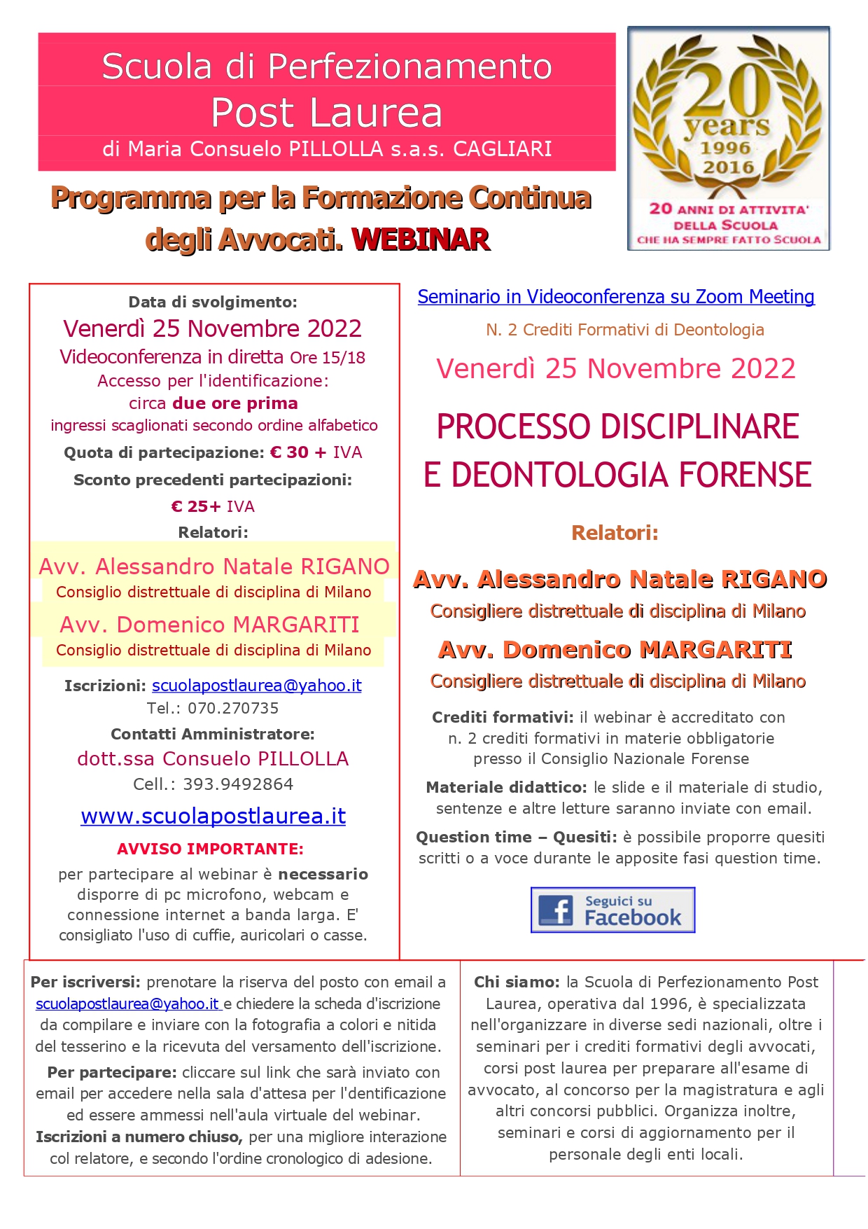 Processo disciplinare e deontologia forense